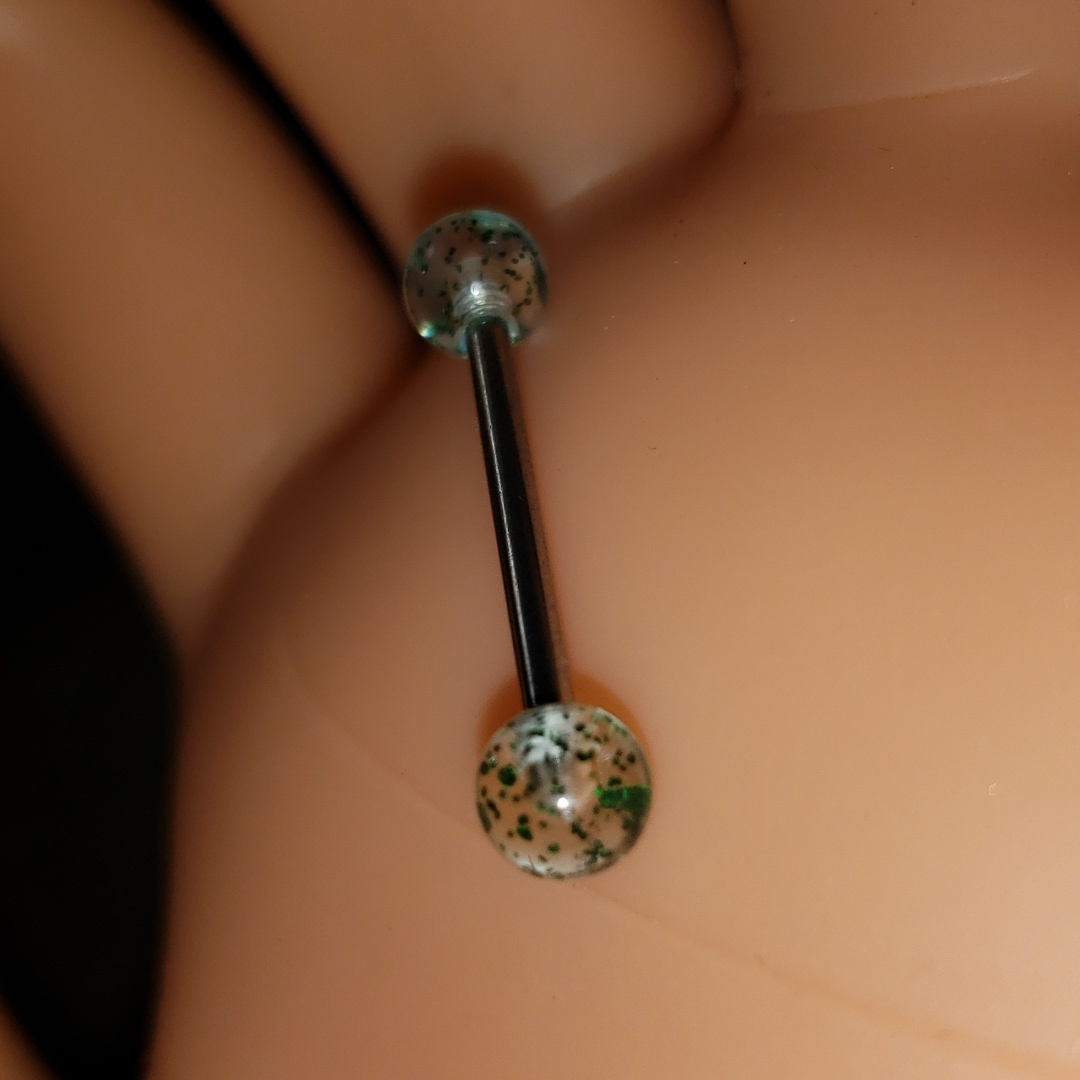 Brand New 14g Barbell Tongue Ring